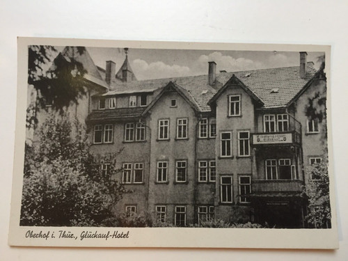 Postkarte oberhof - ak,