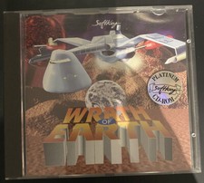 WRATH OF EARTH computer CD-Rom game Softkey sci-fi 1995 first-person shooter