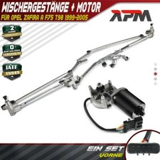 Wischergestänge + Wischermotor Wischeraufnahme Vorne für Opel Zafira A F75 T98