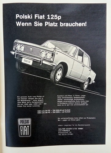 Polski fiat 125 - p,, originale
