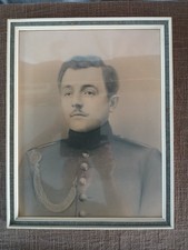 gerahmtes Foto eines Soldaten