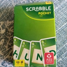 Scrabble  Kartenspiel Pocket Rewe, Reisespiel, Kartenspiel