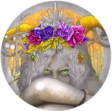 Dark Beauties - Fauna High Relief Niue Island 50 Gramm Silber 2024