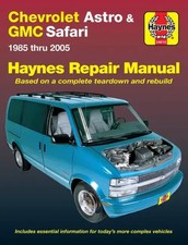 Chevrolet Astro and GMC Safari (1985-2005) Haynes Repair Manual (USA) 1985-0