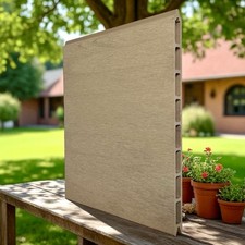 MUSTER WPC Sichtschutzzaun