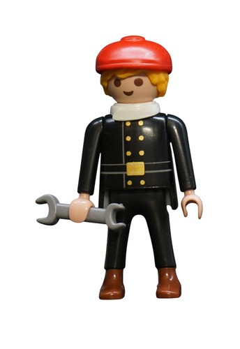 Playmobil figur zug bahnhof - figur,