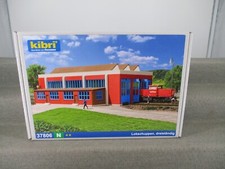 Kibri Spur N 37806 Bausatz Lokschuppen dreiständig ungebaut in OVP
