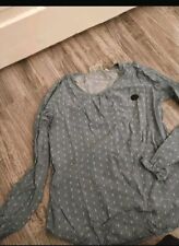 Shirt Langarm Blusenshirt Schlupfbluse Naketano Gr S Anker
