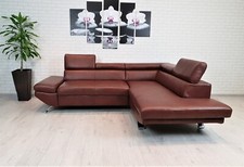 Echtleder Ecksofa 245x210 Echt
