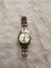 Fossil Uhr Scarlette Mini 3-Zeiger-Werk Datum Edelstahl Bicolor