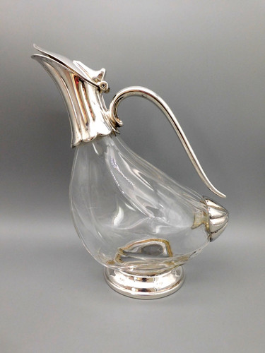 Karaffe krug versilbert - karaffe,