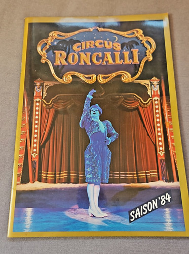 Circus roncalli saison 1984 - circus,
