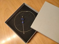 Niessing Schnur Halsreif, 750er GG, Länge 39 cm