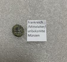 Denier-Frankreich-unbekannte Münze