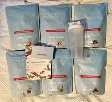 Metaflow Diät Stoffwechsel Shake 6*450g NEU + Rezeptbuch + Shaker + 28 Vitamine