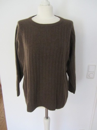 Edler cashmere pullover braun - cashmere,