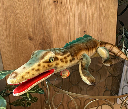 Vintage steiff krokodil - vintage,