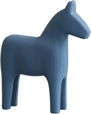 Schwedische Pferdestatue Holz