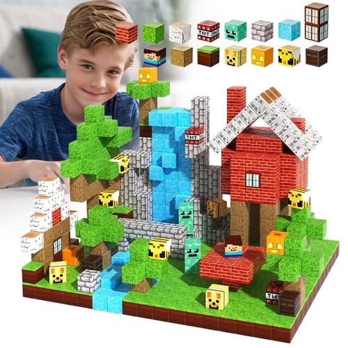 100pcs blocks magnetic - 100pcs,