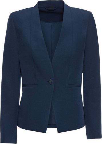 Blazer mit paspeltaschen - blazer,