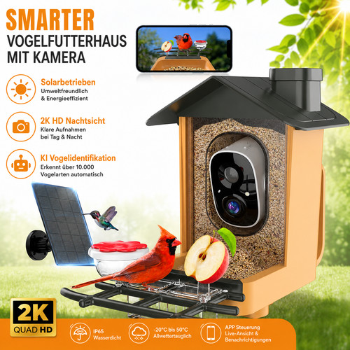 Smart vogelfutterhaus kamera - smart,