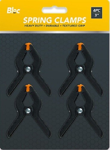 Federklemmen pvc - 4x,