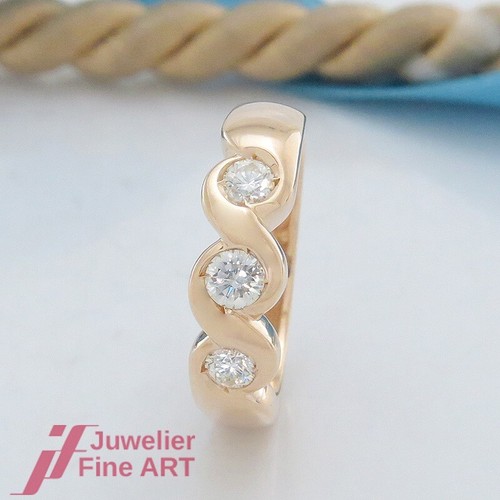 Brillant ring mit brillanten - 3,