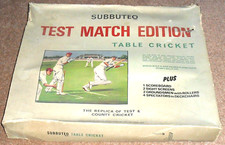 VINTAGE Subbuteo Tisch Cricket