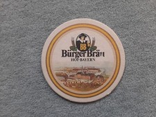 1  Bierdeckel "Bürger Bräu Hof/Bayern"