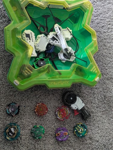 Beyblade burst green yellow - beyblade,
