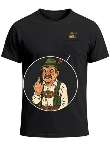 Herren shirt mit brusttasche - herren,