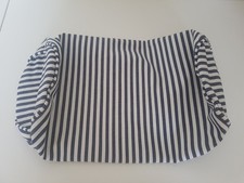 Ikea Nackenrollen Bezug EKTORP blau-weiß