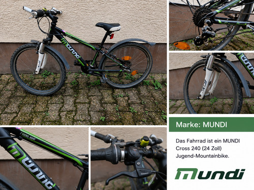 Jugendfahrrad mountainbike - /,