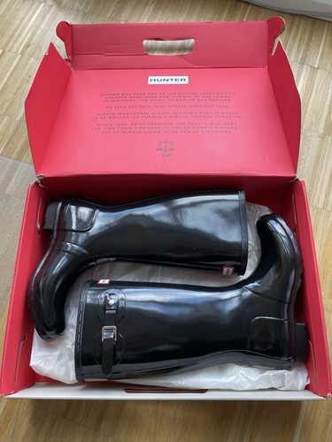 Hunter gummistiefel schwarz - hunter,