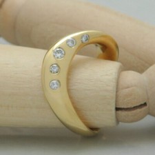 Ring Gold Damen ca. 0,11ct