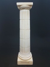 Alabaster Säule griechisch Mythologie Götter Griechenland Handarbeit (A03/06)