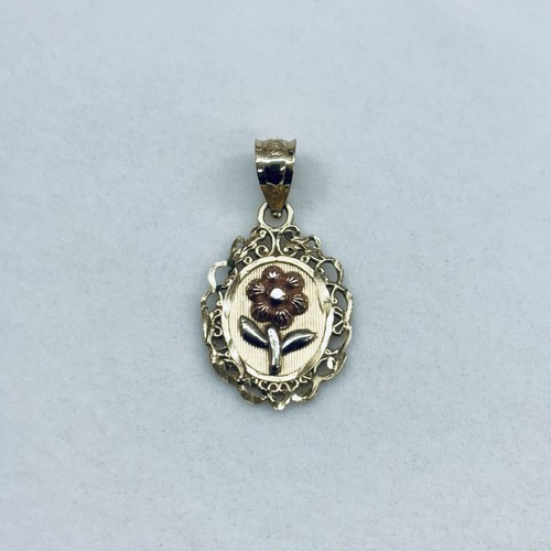 14k gelbgold rotgold blume - 14k,