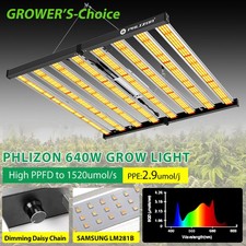 SPIDER 640W LED Grow Light Samsung LED Full Spectrum Indoor 5~9Pflanzen FD6500