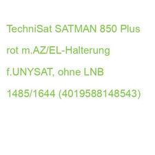 TechniSat SATMAN 850 Plus rot