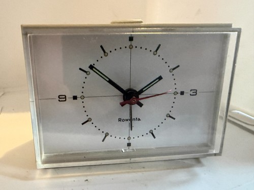1970er rowenta wecker alarm - rowenta, wecker,