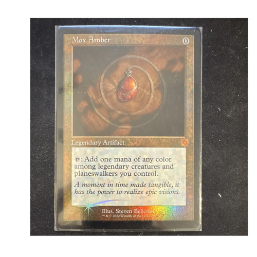 Mtg mox amber foil - mtg,