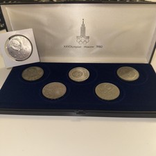 Münzset Olympische Spiele