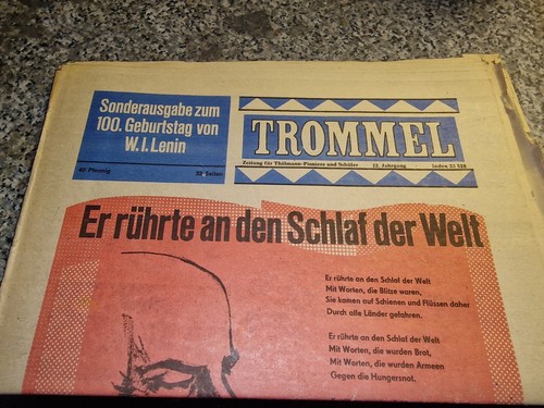 Ddr jugendzeitung trommel - jugendzeitung,