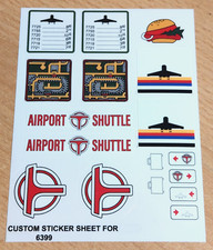 Custom Aufkleber für 6399 Replacement Sticker for 6399