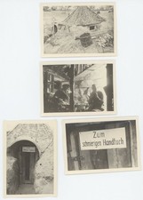 7064b❚ 4 ORIG. Fotos 1942, Bunker an Rollbahn bei Juchnow Ю́хнов , Russland