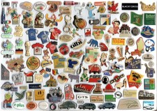 😍Pin-Lot 116 Pins Auto Comic Brands Getränke Bier Lebensmittel Soccer TV🤩👍💝