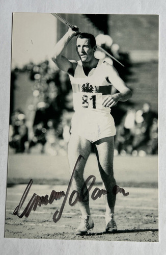 Orig autogramm leichtathletik - orig.,