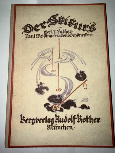 Der skikurs 1925 ski - der, humor