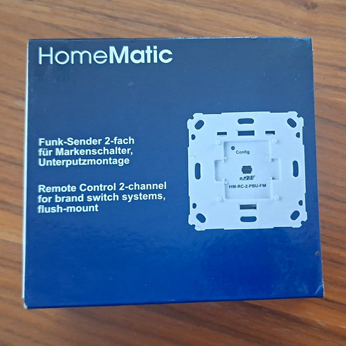 Homematic funk sender fach - homematic, funk-sender