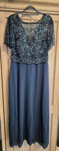 Abendkleid dunkelblau